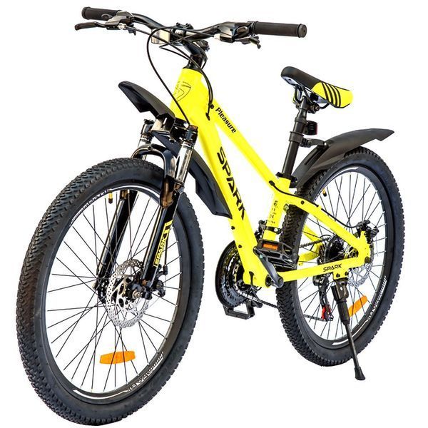 Велосипед для бездоріжжя SPARK PLEASURE 24" сталева рама 11" спортивний велосипед гірський велосипед AM-218784 фото