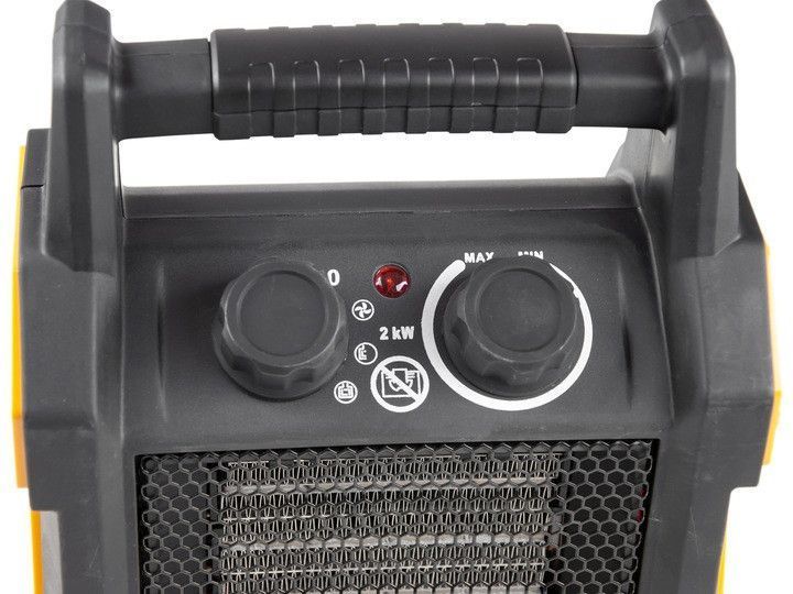 Теплова гармата, обігрівач Toolbox TB-901,2 кВт 31 фото