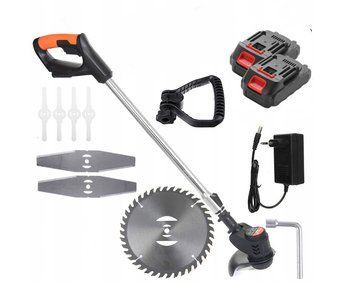 Аккумуляторная коса Lawn-MowerTools 1.5Ah 21В беспроводной триммер для травы триммер для травы с аккумулятором DOM-W202 фото