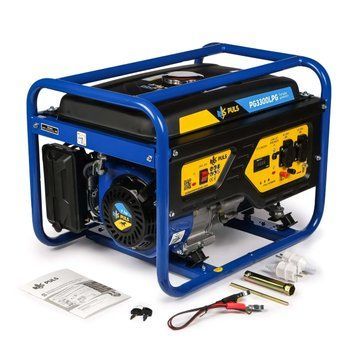 Двухтопливный генератор газ/бензин PULS PG3300, 3.3 кВт, ручной старт PG3300LPG фото