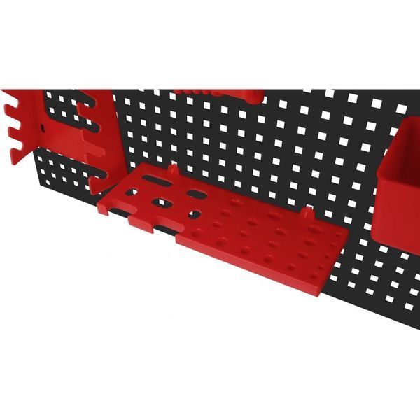 Настенный стенд-органайзер для инструментов 112x45 см Kraft&Dele KD11897 модульная подвесная стойка с крючками и контейнерами &mdash; выбор для дома и мастерской KD-KD11897 фото
