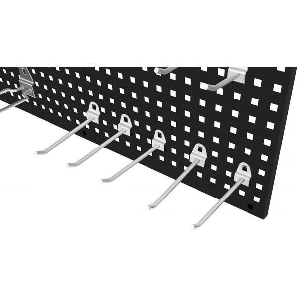 Настенный стенд-органайзер для инструментов 112x45 см Kraft&Dele KD11897 модульная подвесная стойка с крючками и контейнерами &mdash; выбор для дома и мастерской KD-KD11897 фото