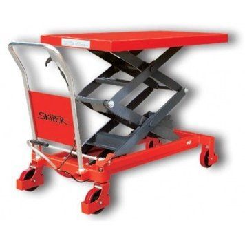 Гидравлический подъемный стол Skiper SKT 150 грузоподъемность 150 кг стол для подъема грузов стол для склада DX-975094 фото