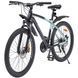 Велосипед для хлопчика SPARK MOUNT 218759 26" рама 17" чорно-блакитний 21 швидкість гірський велосипед велобайк AM-218760 фото 2
