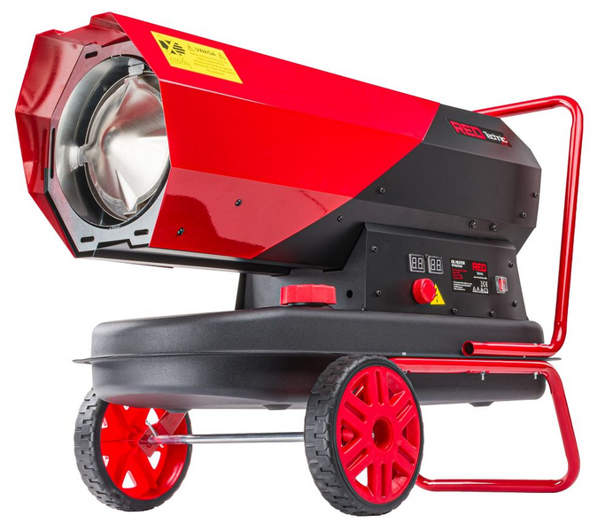 Дизельная пушка на колесах Red Technic RTNGO0126 40 кВт, 19 л PM-RTNGO0126 фото