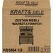 Мобильный рабочий стол 145&times;50&times;197 см Kraft&Dele KD5864 мобильная мастерская верстак с ящиками стендом и полками инструментальная тележка &mdash; выбор для дома и мастерской KD-KD5864 фото 29