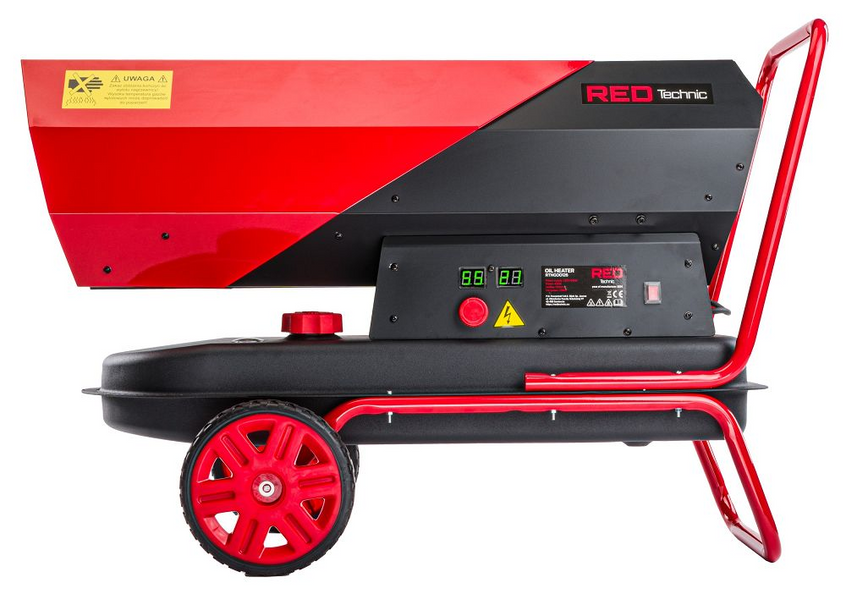 Дизельная пушка на колесах Red Technic RTNGO0126 40 кВт, 19 л PM-RTNGO0126 фото