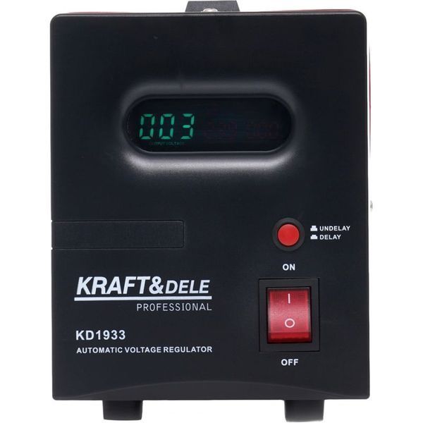 Портативный стабилизатор напряжения Kraft&Dele KD1933 140-260 В KD-KD1933 фото
