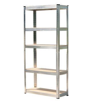 Стеллаж сервисный LW 180&times;90&times;30 см 5-поверхностный стеллаж для хранения инструментов DOM-LW128828 фото