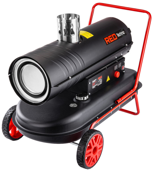 Теплова гармата з димарем Red Technic RTNGO0122 30 кВт, 36 л PM-RTNGO0122 фото