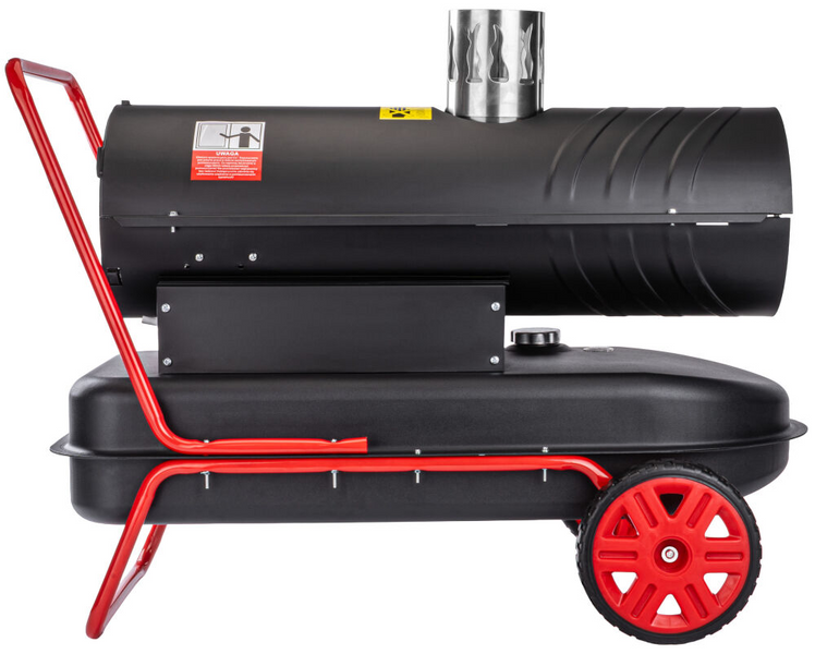 Теплова гармата з димарем Red Technic RTNGO0122 30 кВт, 36 л PM-RTNGO0122 фото