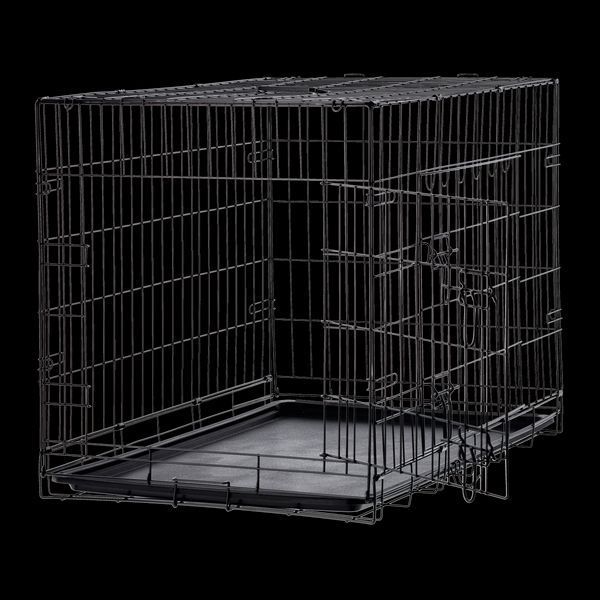 Металева клітка для собак "XL" 91 X 57 X 63,5 см Chomik клітка для подорожей з собакою клітка для великих собак CH-PET9678 фото