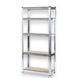 Cтелаж складський 5 рівнів STEELMAX 180&times;90&times;30 см поличний стелаж для дому 5 полиць для гаража DOM-ST21818 фото 1