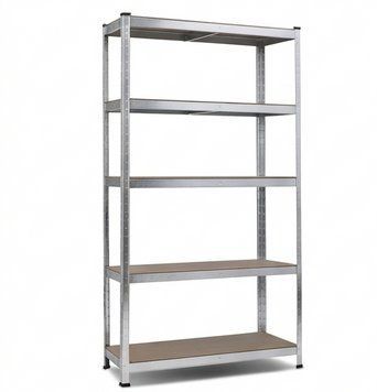 Складной стеллаж SIZZY 180&times;90&times;30 см 5 полок гаражный стеллаж стеллаж для инструментов DOM-SZY01236 фото