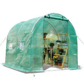 Теплиця для дачі Fassad 2&times;2 &times;2 м&nbsp;4 м&sup2; теплиця для вирощування розсади садова теплиця з дверима DOM-FAD882362 фото