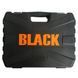 Набор инструментов, ключей BLACK 108 предметов, противоударный кейс kvl BLACK фото 4