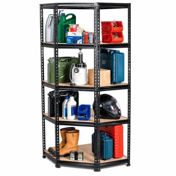 Металлический стеллаж Heavy Duty 180&times;90&times;40 см 875 кг 5 полок полочный стеллаж для дома стеллаж для инструментов DOM-HD73216 фото