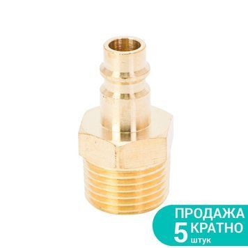 Штуцер с наружным резьбовым соединением MT 1/2" (латунь) SIGMA (7022531) SG-7022531 фото