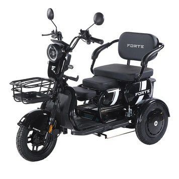 Электротрицикл на аккумуляторе Forte Family-WN1060 1000 Вт до 35км/ч трехколесный скутер электроцикл на 3 колеса аккумуляторный BP-162127 фото