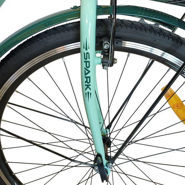Велосипед з сталевою рамою SPARK CITY SOLA колеса 26" рама 17" велосипед для щоденних прогулянок AM-240032 фото