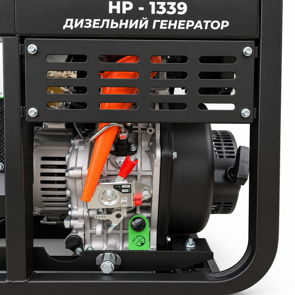 Дизельный генератор Helper HP - 1339 6,5/7,2 кВт, 15 л - для домашней мастерской и автономной работы HP - 1339 фото