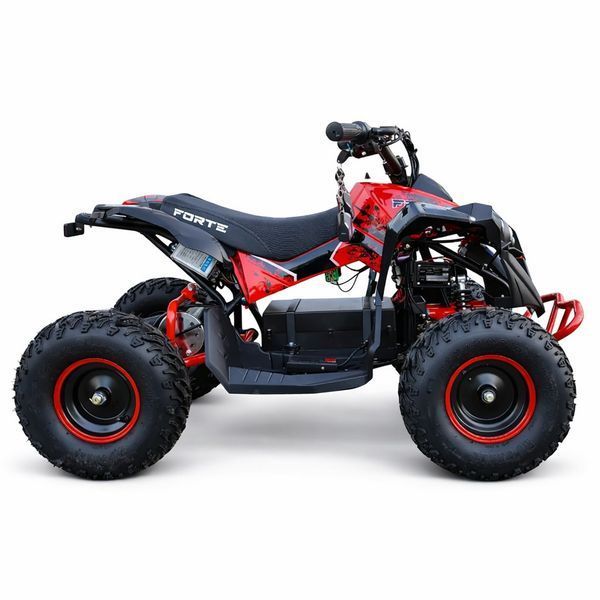 Акумуляторний квадроцикл FORTE ATV1200QB 1200 Вт 48В / 12Аг електроквадроцикл на гумових колесах квадроцикл на батареї BP-138484 фото