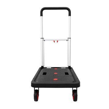 Складний візок для складу Helper HP - 1193 вантажопідйомність 137 кг платформений візок з ергономічною ручкою HP - 1193 фото