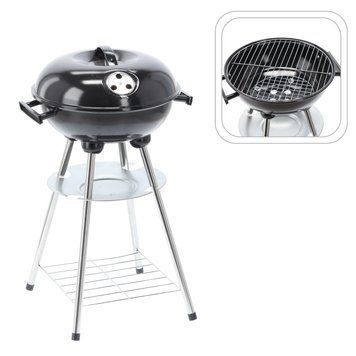 Гриль для пикника 35x39x63 см Garden Line BBQ5238 переносной гриль для кемпинга черная барбекюшница с полкой CH-BBQ5238 фото