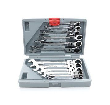 Набір ключів SILVER TOOLS SK-012-01, 12 шт комбінованих DOM-SK-012-01 фото