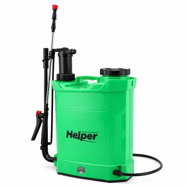 Акумуляторний обприскувач 2 в 1 Helper HP - 1157 16 л обприскувач для саду з автоматичним та ручним режимом HP - 1157 фото