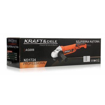 Турбинка болгарка 125мм 1400Вт Kraft&Dele KD1724 болгарки угловая болгарка KD-KD1724 фото