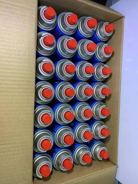 Газовый картридж, 220 г, бутан, кемпинговый газовый баллон для плит, горелок, Kemper, Италия 403 фото