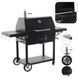 Гриль на колесах VULCANO&nbsp;BBQ&nbsp;153 x 65 x 137 см садовый гриль на углях гриль для пикника CH-BBQ5221 фото 3